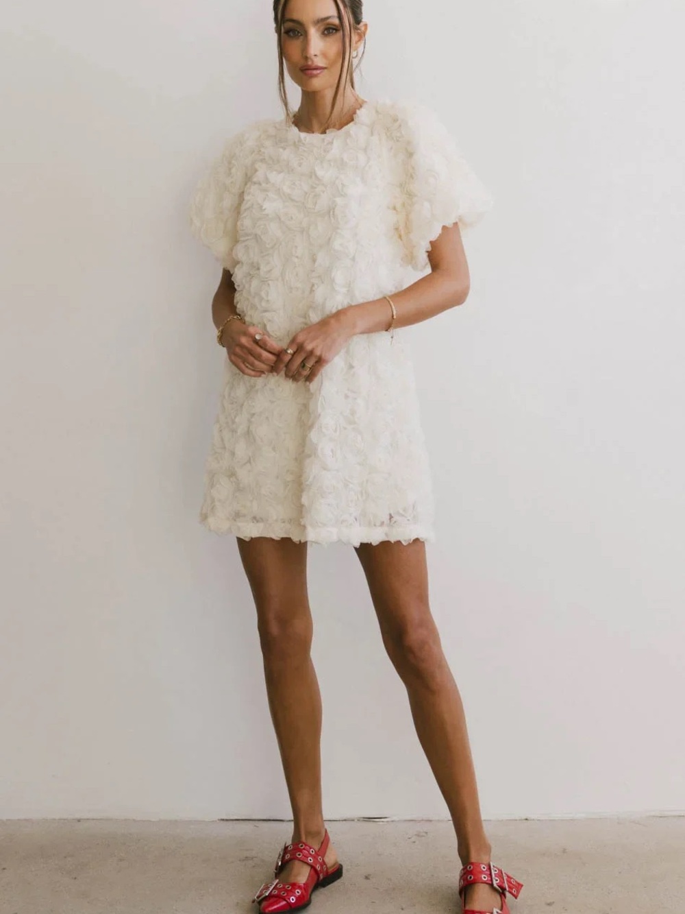 BÖHME Andria Rosette Mini Dress